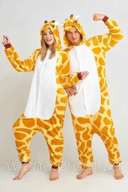 Кигуруми Жираф пижама. Костюм взрослый и детский. Покемон - фото 1 - id-p2457801258