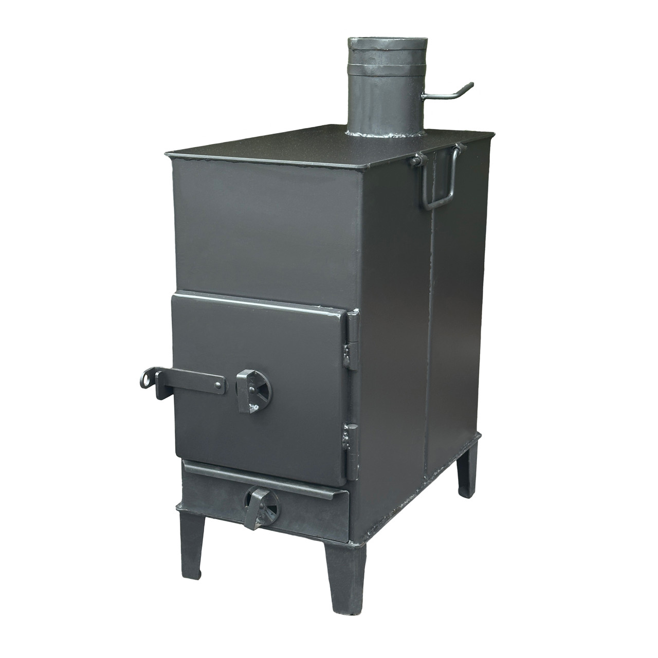 Піч-буржуйка BP/6-ВС опалювальна 4мм з ребрами жорсткості, фото 1