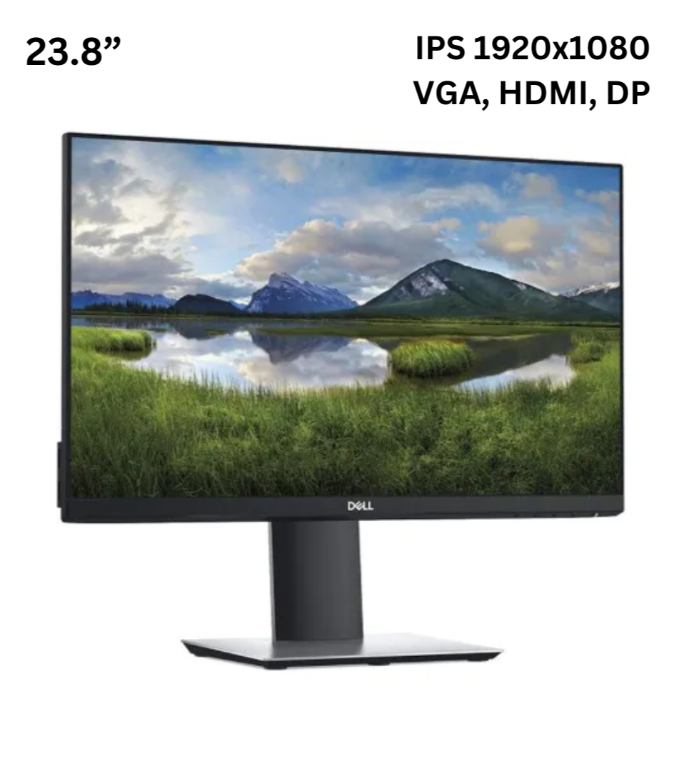 Монітор 23.8” Dell P2419H/IPS 1920x1080 Full HD/VGA HDMI DP USB Б/В