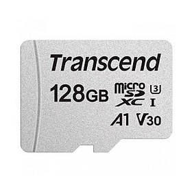 Картка пам'яті 128 ГБ microSDXC UHS-I U3 V30 TRANSCEND 300S TS128GUSD300S