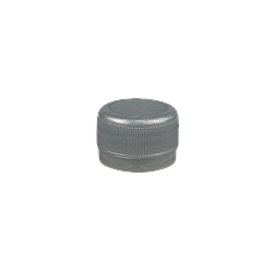 Кришка для пет пляшки срібна 28 мм