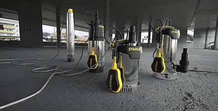 Насос свердловинний електричний STANLEY SXUP1000XWE, фото 3