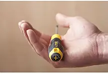 Викрутка Cushion Grip під шліц Ph1 з довжиною жала 75 мм STANLEY STHT16155-0, фото 5