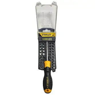 Викрутка — набір Multibit з насадками STANLEY STHT0-70885, фото 1