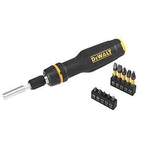 Викрутка — набір FULL FIT Telescoping, зі змінними бітами, 10 бітами DeWALT DWHT68001-0, фото 1