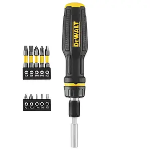 Викрутка — набір FULL FIT Telescoping, зі змінними бітами, 10 бітами DeWALT DWHT68001-0, фото 3