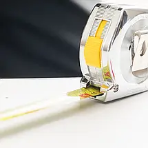 Рулетка вимірювальна Powerlock® завдовжки 3 м, завширшки 12,7 мм у хромованому пластмасовому корпусі STANLEY, фото 6
