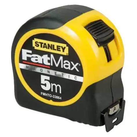 Рулетка вимірювальна FatMax Blade Armorдовий 5 м, завширшки 32 мм, магнітна STANLEY FMHT0-33864, фото 1