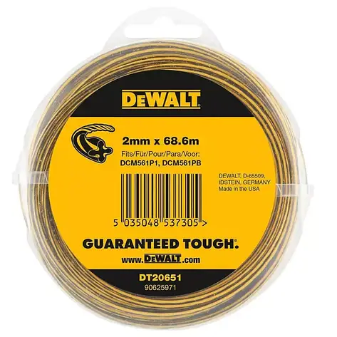 Косильна волосінь DeWALT DT20651, фото 1