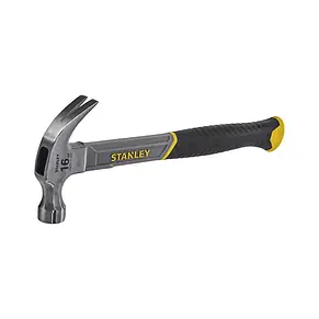 Молоток Fiberglass із вагою головки 450 г, із загнутим цвяхом. STANLEY STHT0-51309, фото 1
