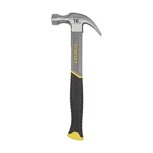 Молоток Fiberglass із вагою головки 450 г, із загнутим цвяхом. STANLEY STHT0-51309, фото 3