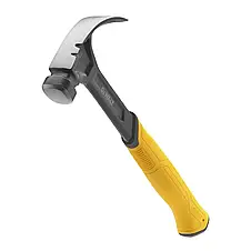 Молоток CURVE-CLAW, суцільнометалевий, вага головки 454 г DeWALT DWHT51002-0, фото 4