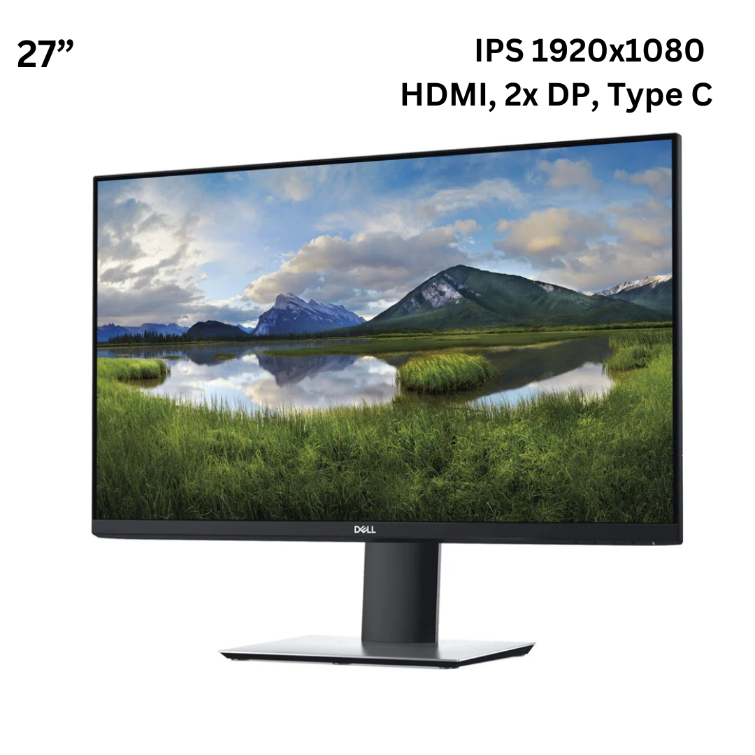 Монітор 27” Dell P2719HC/IPS 1920x1080 Full HD/HDMI, 2xDP, USB, Type C Б/В