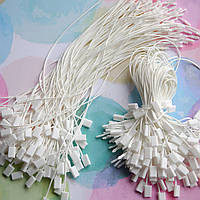 Біркотримач вощений з пломбою багаторазового використання reusable, Білі, 100шт