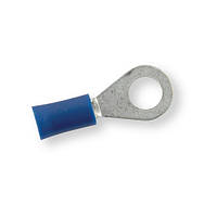 Клемма обжимная изолированная кольцевая синяя Ø 5,3 мм