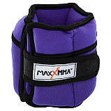 Обважнювачі-манжети для рук і ніг збірні 2х1.1 кг MAXXMMA FWB04, фото 5