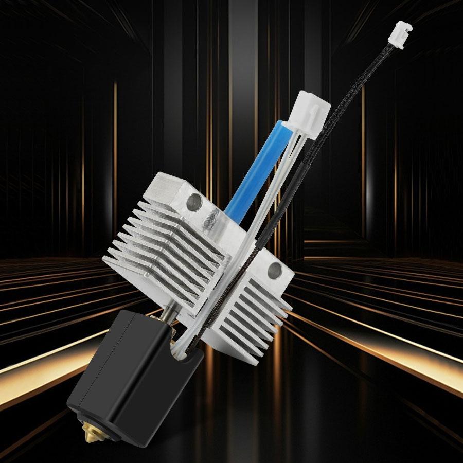 Хотенд у зборі з радіатором (Assembled Extruder Hotend Kit) для Elegoo Neptune 4 Plus/ 4 Max, Сопло 0.4мм Латунь (оригінал)