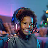 Ігрові навушники Kotion Each H-9 з підсвіткою (Синій), фото 5