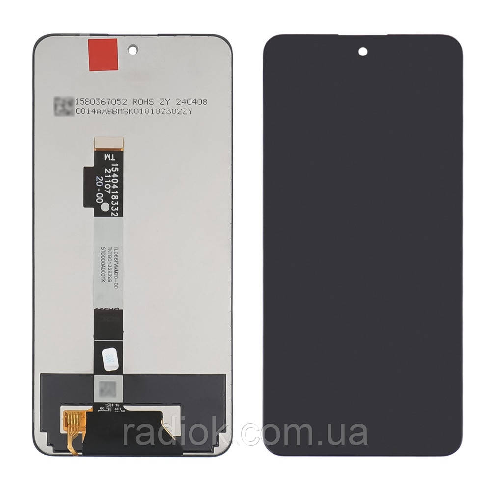 Дисплей для Xiaomi Poco X3 (GT)/Redmi Note 10 Pro (5G) (China) з чорним тачскрином