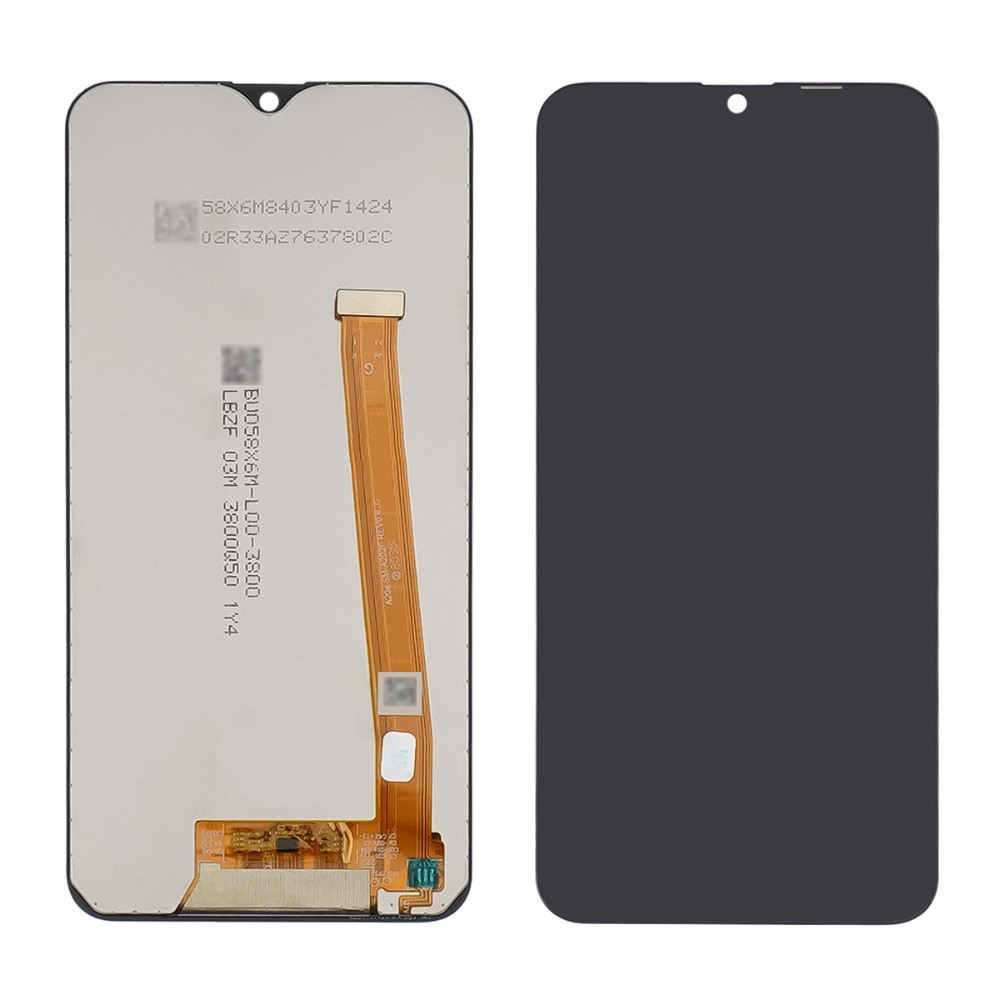 Дисплей для Samsung A202 Galaxy A20e з чорним тачскрином, фото 1