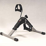 Міні велотренажер механічний домашній тренування ніг рук Педальний тренажер з РК дисплеєм для дому, фото 5