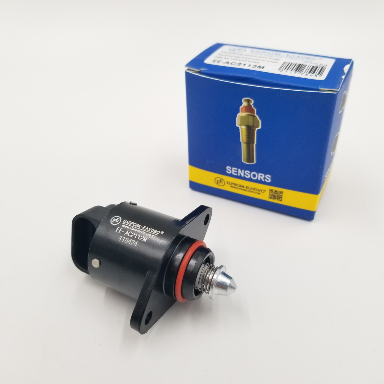 Регулятор холостого ходу ВАЗ 2110 (метал) Elprom-Elhovo Болгарія 2112-1148300