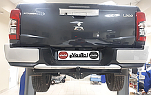Фаркоп Mitsubishi L200 2015-2024 (Мітсубісі Л200) без підрізу бампера, фото 6