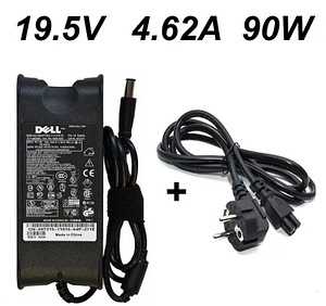Зарядний пристрій для ноутбука 7,4-5,0 pin 4,62A 19,5V 90W Dell + силовий кабель новий