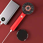 Масажна щітка для голови, 3 режими, USB, Massage and Nourish / Багатофункціональний масажний гребінець, фото 4