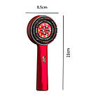 Масажна щітка для голови, 3 режими, USB, Massage and Nourish / Багатофункціональний масажний гребінець, фото 9