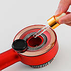 Масажна щітка для голови, 3 режими, USB, Massage and Nourish / Багатофункціональний масажний гребінець, фото 8