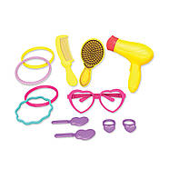 Салон краси "Candy&Ken" dede (17 предметів, фен, гребінець, окуляри, аксесуари, в коробці) 3468, фото 3