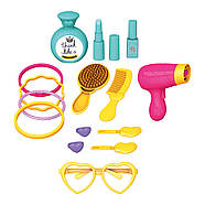 Туалетний столик "Candy&Ken" dede (фен, помада, намисто, браслети, кільця, гребінець, аксесуари, в коробці) 3696, фото 3