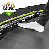 Батут вбудований у землю EXIT Silhouette 183 см, чорний, фото 3