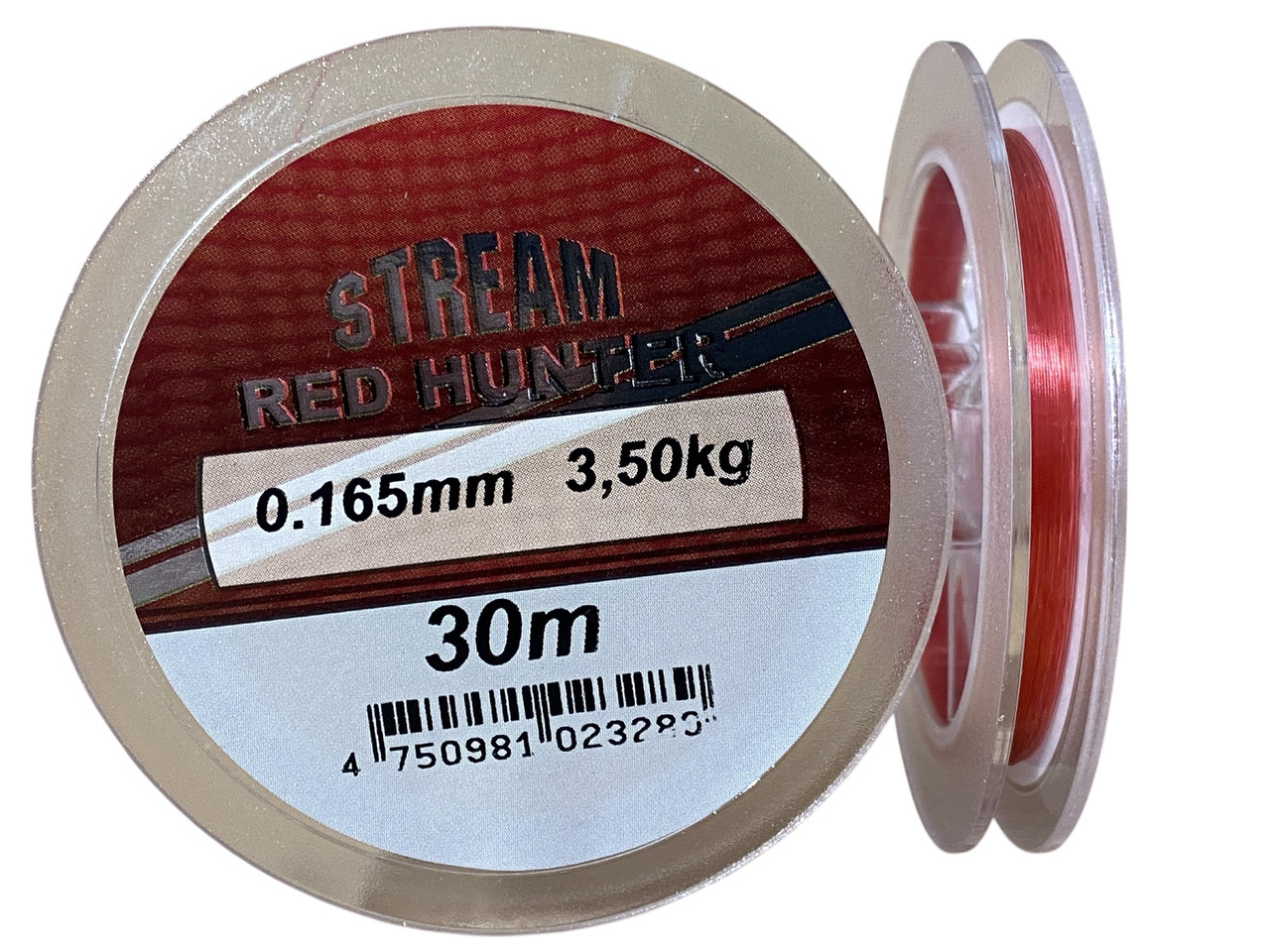 Волосінь зимова Stream Red Hunter 0.165mm 3,50kg