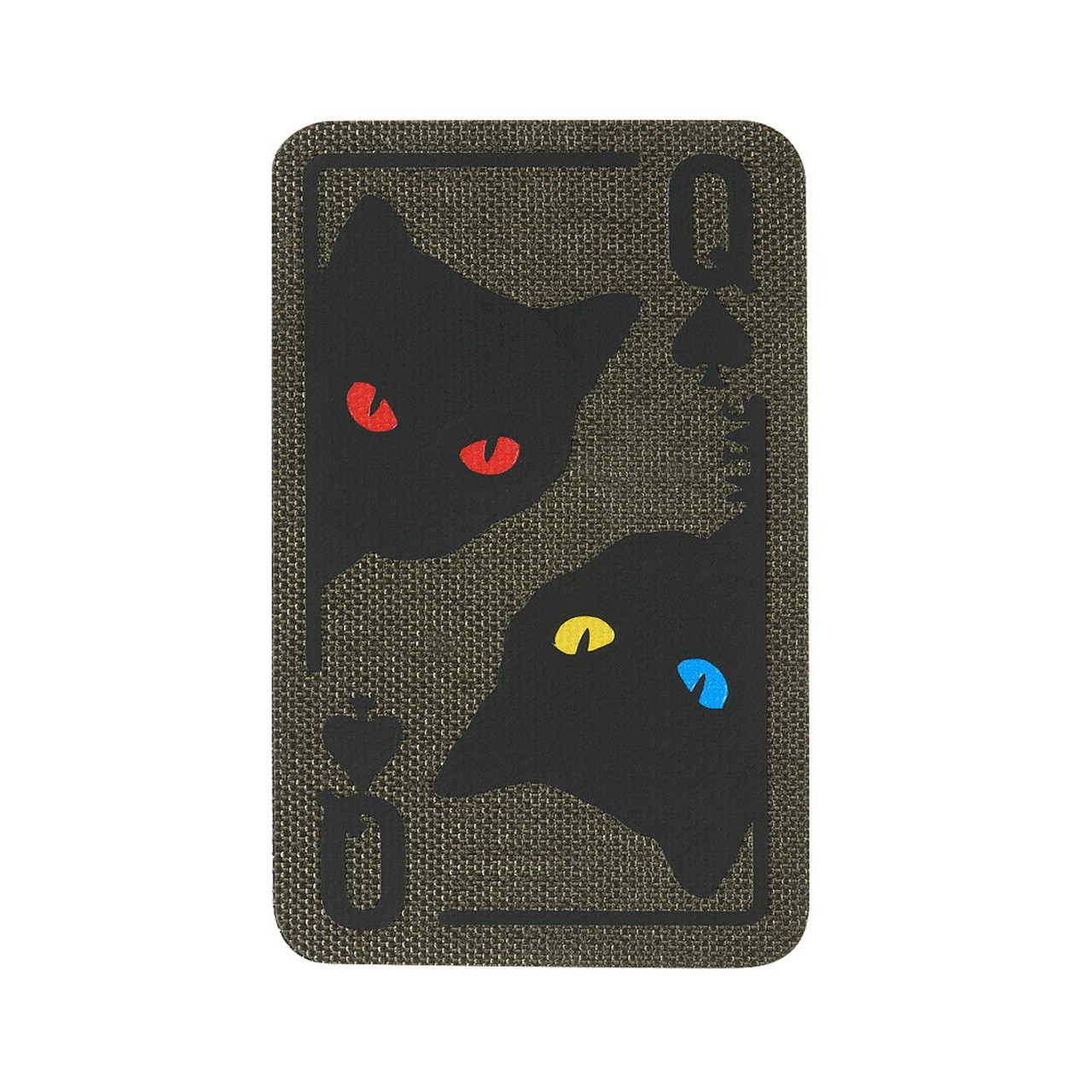 M-Tac нашивка Queen of spades Ranger Green/Black, фото 1