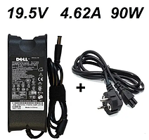 Зарядний пристрій для ноутбука 7,4-5,0 pin 4,62A 19,5V 90W Dell + силовий кабель новий