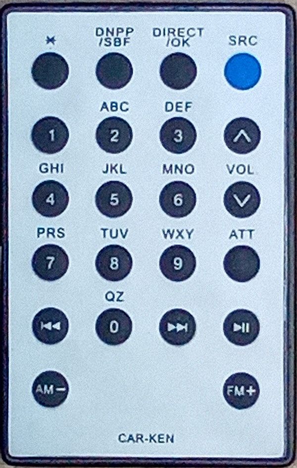 Пульт до автомагнітоли Kenwood