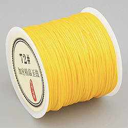 Шнур нейлоновий Шамбала 0,8 мм +-50 м Жовтий