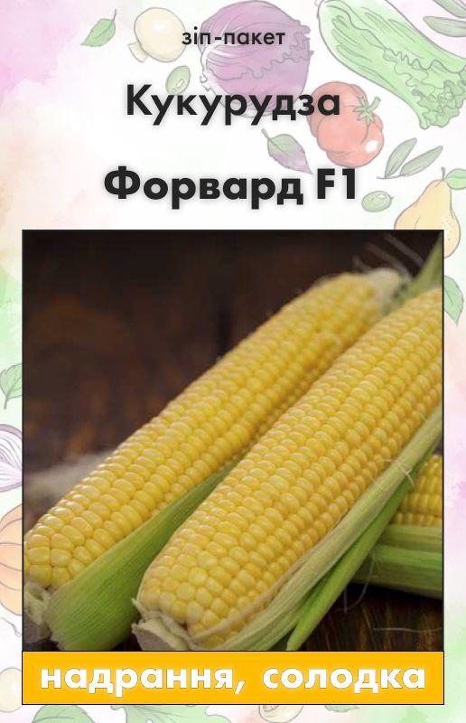 Насіння Кукурудза Форвард F1 20 шт (США) зіп-пакет