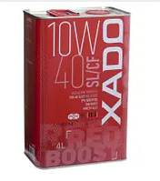 Напівсинтетична олива 10W-40 SL/CF XADO Atomic Oil RED BOOST - 4л.