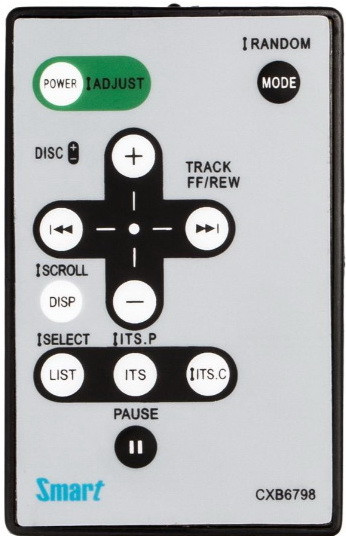 Пульт до автомагнітоли PIONEER CXB6798