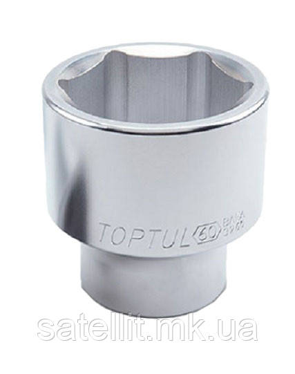 Головка 1" 60 мм TOPTUL 6-гр L — 62 мм, BAEA3260, фото 1
