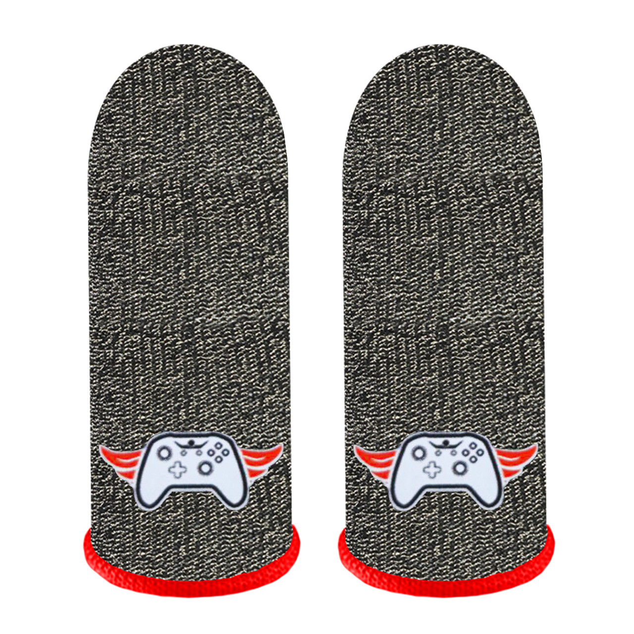 Ігрові напальчники довгі з нейлоном PLAY (1 пара 2 шт) для ігор на телефоні смартфоні планшеті pubg пабг, фото 1