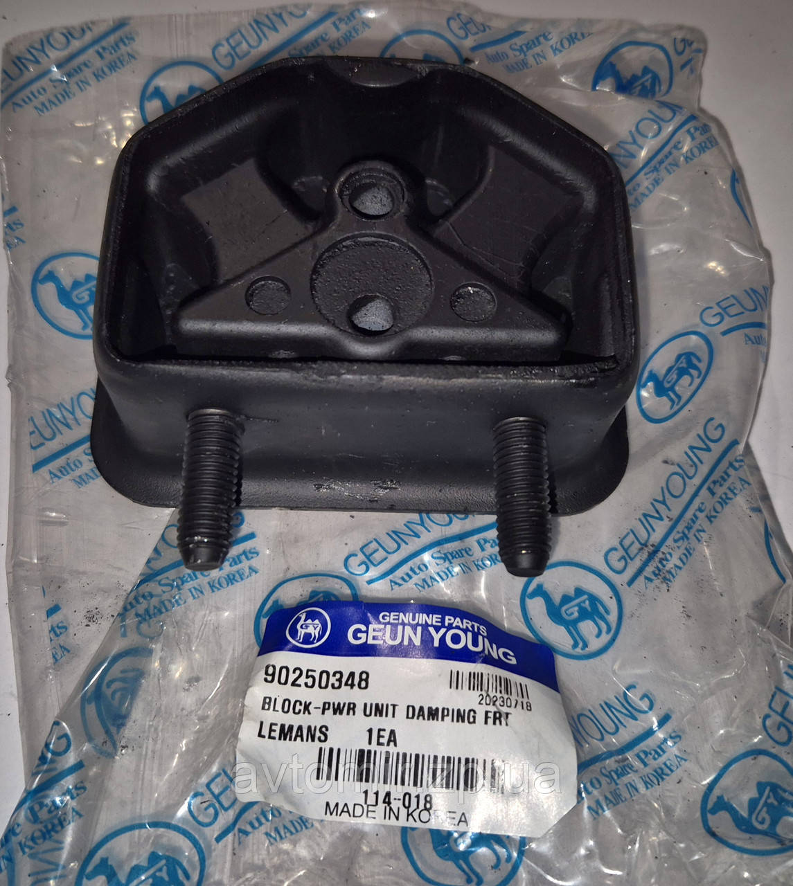 Подушка двигуна передня права Ланос, Сенс,Lanos,Sens G-YOUNG 90250348