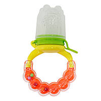 Ніблер для прикорму немовлят MGZ-0005(Orange) з брязкальцем ХІТМАРТ Іграшки