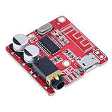 Модуль аудіо Bluetooth 5.0 стерео 3Вт 3.7-5В AUX, XY-BT-MINI, фото 2