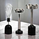 Блендер занурювальний 4в1 1200Вт Rainberg Універсальний блендер з чашею Ручний блендер подрібнювач, фото 4