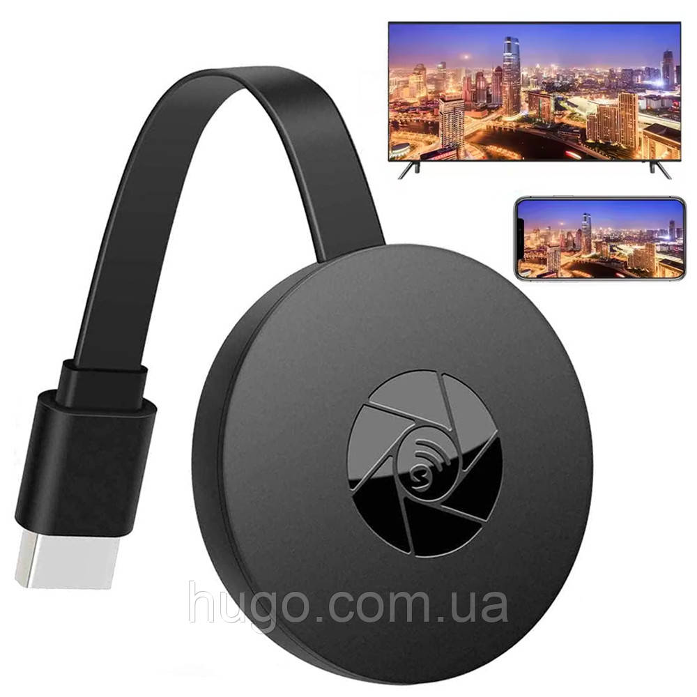 Бездротовий Wi-Fi приймач для трансляції екрану, USB/HDMI, 1080P, Mirascreen / Медіаплеєр для ТБ