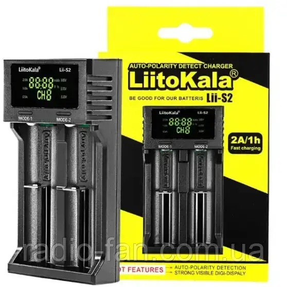 Зарядний пристрій для акумуляторів LiitoKala Lii-S2